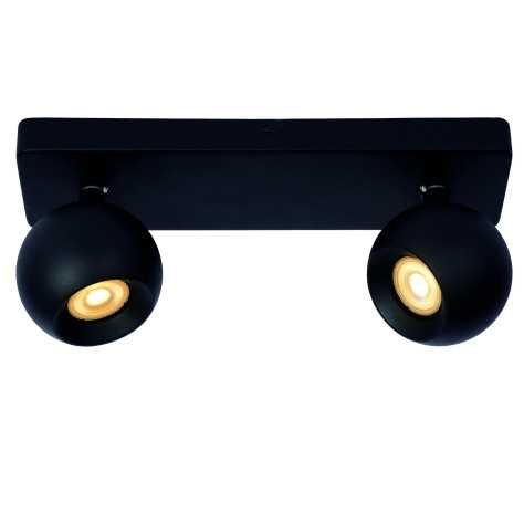 FAVORI - Spot plafond - 2xGU10 - Noir