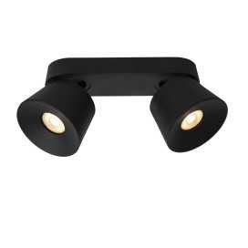 TRIGONO - Spot plafond - 2xGU10 - Noir