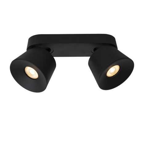 TRIGONO - Spot plafond - 2xGU10 - Noir