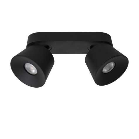 TRIGONO - Spot plafond - 2xGU10 - Noir