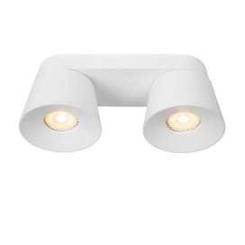 TRIGONO - Spot plafond - 2xGU10 - Blanc