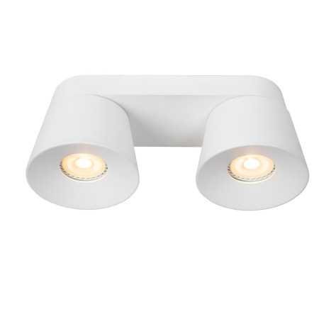 TRIGONO - Spot plafond - 2xGU10 - Blanc