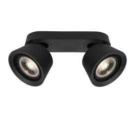 TRIGONO - Spot plafond - 2xGU10 (ES111) - Noir
