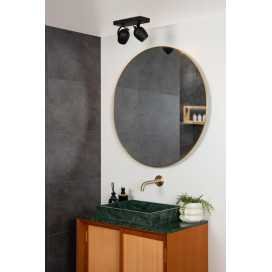 PRESTON - Spot plafond Salle de bains - 2xGU10 - IP44 - Noir 2