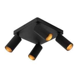 CLUBS - Spot plafond - 4xGU10 - Noir