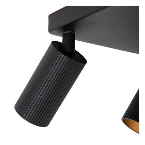 CLUBS - Spot plafond - 4xGU10 - Noir