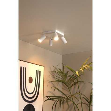 CLUBS - Spot plafond - 4xGU10 - Blanc