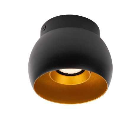 TORBEN - Spot plafond - Ø 12,5 cm - 1xGU10 - Noir