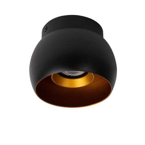 TORBEN - Spot plafond - Ø 12,5 cm - 1xGU10 - Noir
