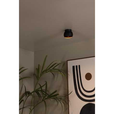 TORBEN - Spot plafond - Ø 12,5 cm - 1xGU10 - Noir