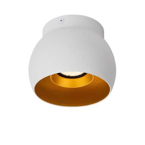 TORBEN - Spot plafond - Ø 12,5 cm - 1xGU10 - Blanc