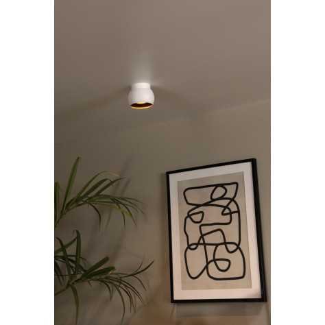 TORBEN - Spot plafond - Ø 12,5 cm - 1xGU10 - Blanc
