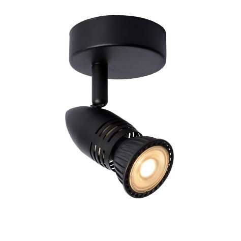 CARO - Spot plafond - Ø 9 cm - 1xGU10 - Noir