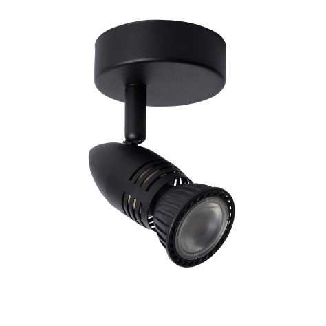 CARO - Spot plafond - Ø 9 cm - 1xGU10 - Noir