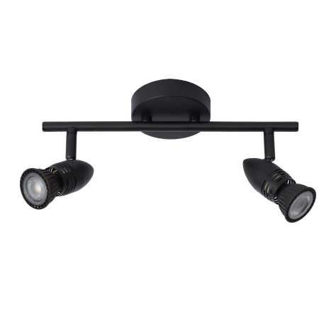 CARO - Spot plafond - 2xGU10 - Noir