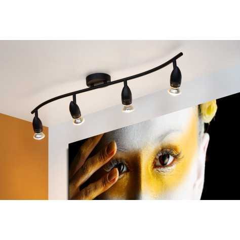 CARO - Spot plafond - 4xGU10 - Noir