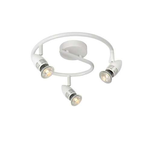 CARO-LED - Spot plafond - Ø 31 cm - LED - GU10 - 3x5W 2700K - Blanc