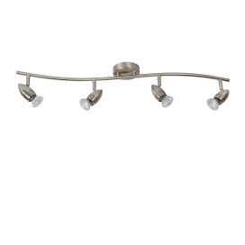 CARO-LED - Spot plafond - LED - GU10 - 4x5W 2700K - Chrome Dépoli 2