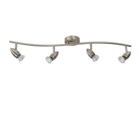 CARO-LED - Spot plafond - LED - GU10 - 4x5W 2700K - Chrome Dépoli
