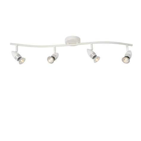 CARO-LED - Spot plafond - LED - GU10 - 4x5W 2700K - Blanc