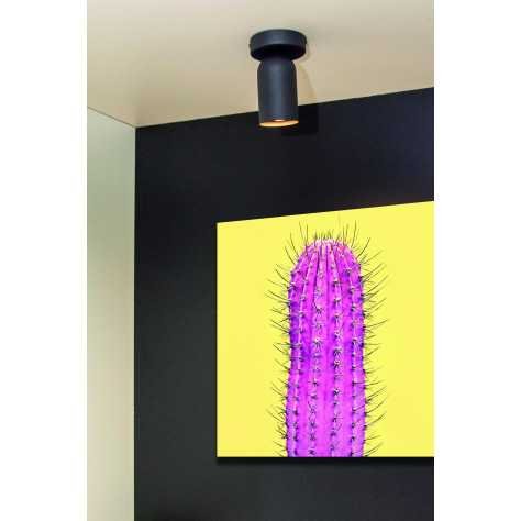 PUNCH - Spot plafond - 1xGU10 - Noir