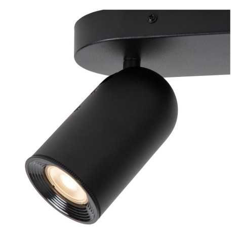 PUNCH - Spot plafond - 2xGU10 - Noir