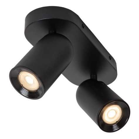 PUNCH - Spot plafond - 2xGU10 - Noir