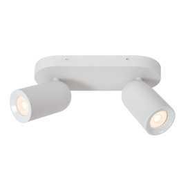 PUNCH - Spot plafond - 2xGU10 - Blanc