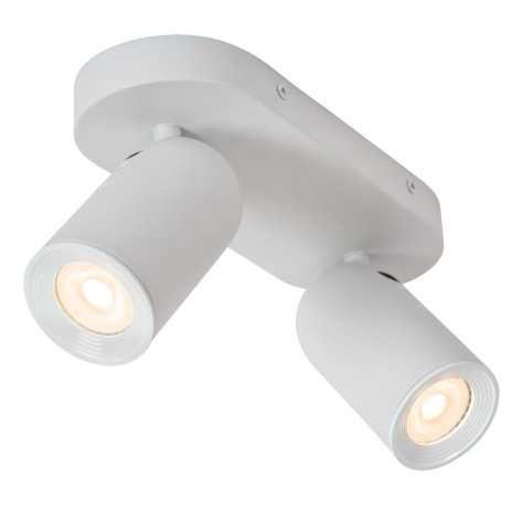 PUNCH - Spot plafond - 2xGU10 - Blanc
