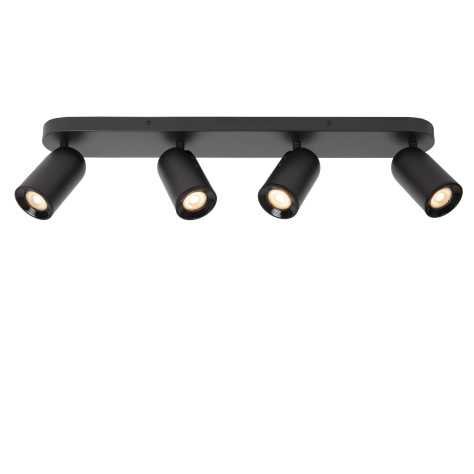 PUNCH - Spot plafond - 4xGU10 - Noir