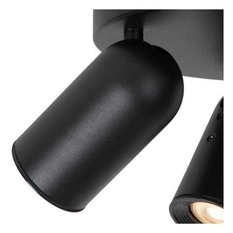 PUNCH - Spot plafond - Ø 21 cm - 3xGU10 - Noir