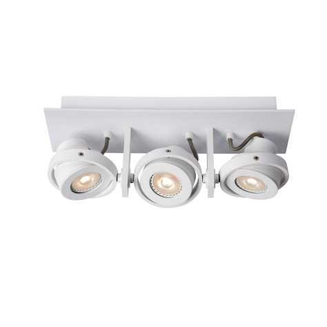 LANDA - Spot plafond - LED Dim to warm - GU10 - 3x5W 2200K/3000K - Blanc