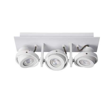 LANDA - Spot plafond - LED Dim to warm - GU10 - 3x5W 2200K/3000K - Blanc