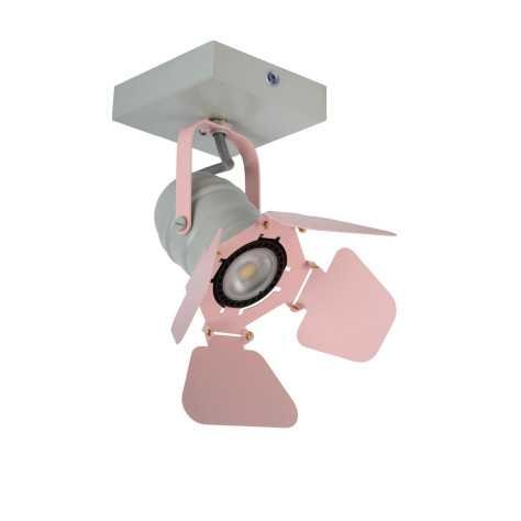 PICTO - Spot plafond Chambres d'enfant - 1xGU10 - Rose