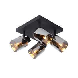 ALION - Spot plafond - 4xE14 - Noir