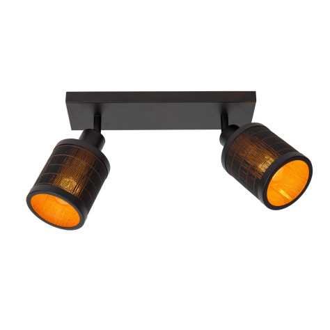 TAGALOG - Spot plafond - 2xE27 - Noir