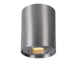 TUBE - Spot plafond - Ø 9,6 cm - 1xGU10 - Chrome Dépoli