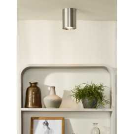 TUBE - Spot plafond - Ø 9,6 cm - 1xGU10 - Chrome Dépoli 2