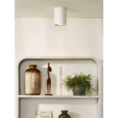 TUBE - Spot plafond - Ø 9,6 cm - 1xGU10 - Blanc