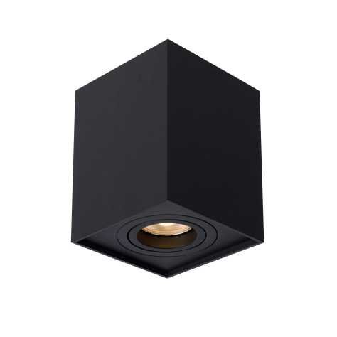 TUBE - Spot plafond - 1xGU10 - Noir