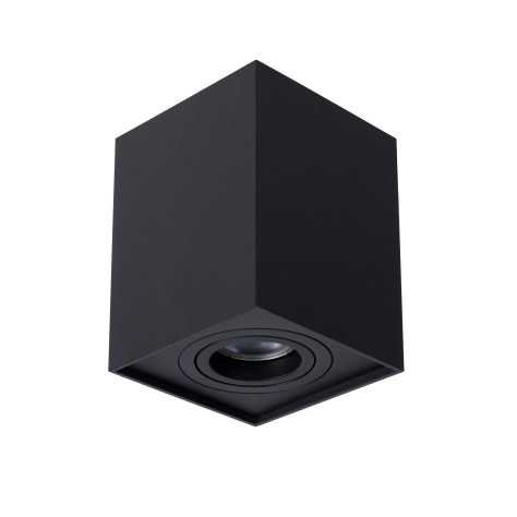 TUBE - Spot plafond - 1xGU10 - Noir