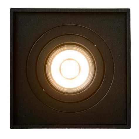 TUBE - Spot plafond - 1xGU10 - Noir