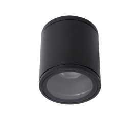 AVEN - Spot plafond Salle de bains - Ø 9 cm - 1xGU10 - IP65 - Noir 2
