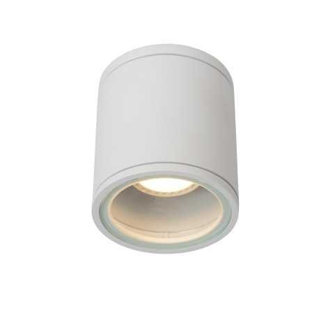 AVEN - Spot plafond Salle de bains - Ø 9 cm - 1xGU10 - IP65 - Blanc