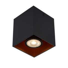 BIDO - Spot plafond - 1xGU10 - Noir