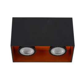 BIDO - Spot plafond - 2xGU10 - Noir 2