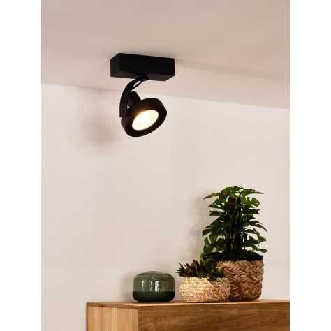 DORIAN - Spot plafond - LED Dim to warm - GU10 (ES111) - 1x12W 2200K/3000K - Noir