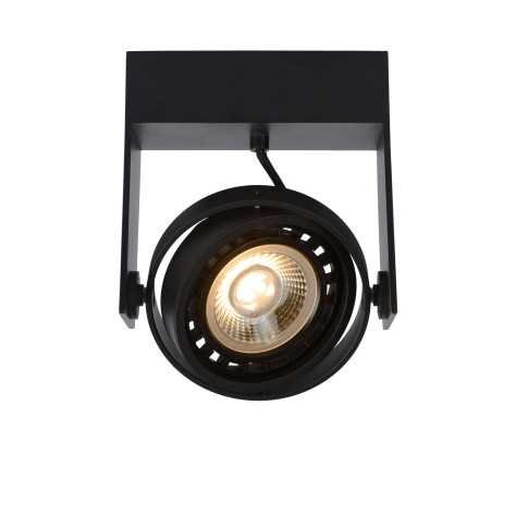 GRIFFON - Spot plafond - LED Dim to warm - GU10 (ES111) - 1x12W 2200K/3000K - Noir