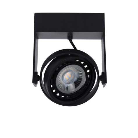 GRIFFON - Spot plafond - LED Dim to warm - GU10 (ES111) - 1x12W 2200K/3000K - Noir