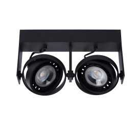 GRIFFON - Spot plafond - LED Dim to warm - GU10 (ES111) - 2x12W 2200K/3000K - Noir 2